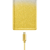 Etui Brokatowe Glitter Case - Samsung Galaxy S10e - Złoty