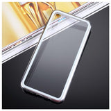 Etui Magneto Classic - Samsung A50 - Srebrny