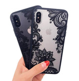 Etui Lace Case - iPhone X / XS - Koronkowe