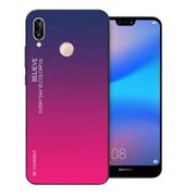 Etui Gradient Glass Case - Huawei P20 Lite - Warm Sunset