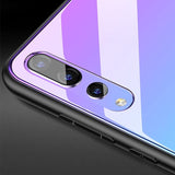 Etui Gradient Glass Case - Huawei P20 Pro - Lavender Pink