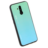 Etui Gradient Glass Case - Huawei Mate 20 Lite - Blue Lagoon