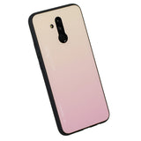 Etui Gradient Glass Case - Huawei Mate 20 Lite - Pastel Pink