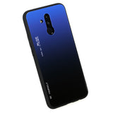 Etui Gradient Glass Case - Huawei Mate 20 Lite - Blue at Night
