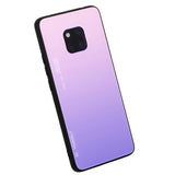 Etui Gradient Glass Case - Huawei Mate 20 Pro - Lavender Pink