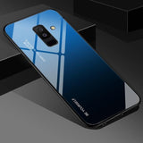 Etui Gradient Glass Case - Samsung Galaxy S9 - Blue at Night