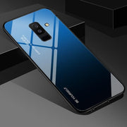 Etui Gradient Glass Case - Samsung Galaxy S9+ - Blue at Night