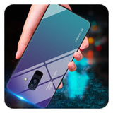 Etui Gradient Glass Case - Samsung Galaxy S9+ - Blue at Night