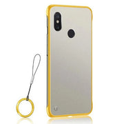 Etui Bezramkowe - Xiaomi Redmi Note 7 Żółte