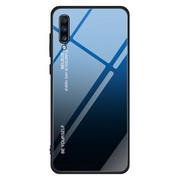 Etui Gradient Glass Case - Samsung Galaxy A50 - Blue at Night