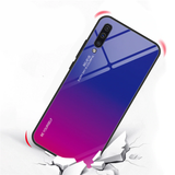 Etui Gradient Glass Case - Samsung A50 / A50s - Pastel Pink
