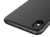 Etui Carbon Slim - iPhone X / XS - Czarny