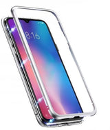 Etui Magneto Classic - Huawei P-Smart 2019 - Srebrny