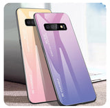 Etui Gradient Glass Case - Samsung S9 - Pastel Pink