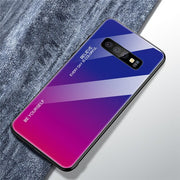 Etui Gradient Glass Case - Samsung Galaxy S10e - Warm Sunset