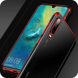 Etui Silikonowe Luxury Plated - Huawei P30 - Czerwony