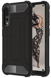 Etui Reinforced Protection Armor - Huawei P20 - Czarny