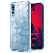 Transparent Prism 3D - Samsung S8+ - Niebieski