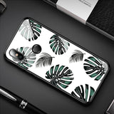 Etui Slim Glass Case - Huawei P20 Lite - Monstera Leaf