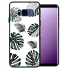 Etui Slim Glass Case - Samsung Galaxy S8 - Monstera Leaf