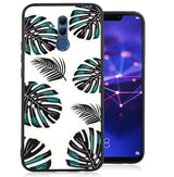 Etui Slim Glass Case - Huawei Mate 20 Lite - Monstera Leaf