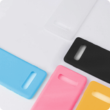 Etui Silikonowe Candy Kolor - Samsung Galaxy S10e - Biały