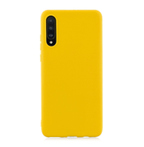 Etui Silikonowe Candy Kolor - Huawei P30 - Żółty
