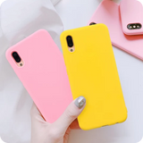Etui Silikonowe Candy Kolor - Samsung Galaxy S9 - Żółty