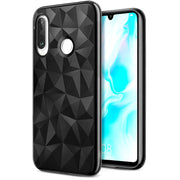 Etui Full Color Prism 3D - Huawei P30 Lite - Czarny