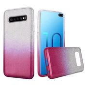 Etui Brokatowe Glitter Case - Samsung Galaxy S10+ - Różowy