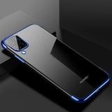 Etui Silikonowe Luxury Plated - Huawei P40 Lite - Niebieski