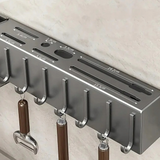 Organizer kuchenny na Ścianę, Półka Kuchenna Wisząca - reling 60 cm
