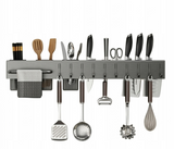Organizer kuchenny na Ścianę, Półka Kuchenna Wisząca - reling 60 cm