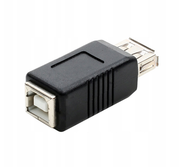 Adapter Phoneo® do Drukarki / Skanera - USB-A 2.0 męski → USB-B żeński, 480 Mb/s