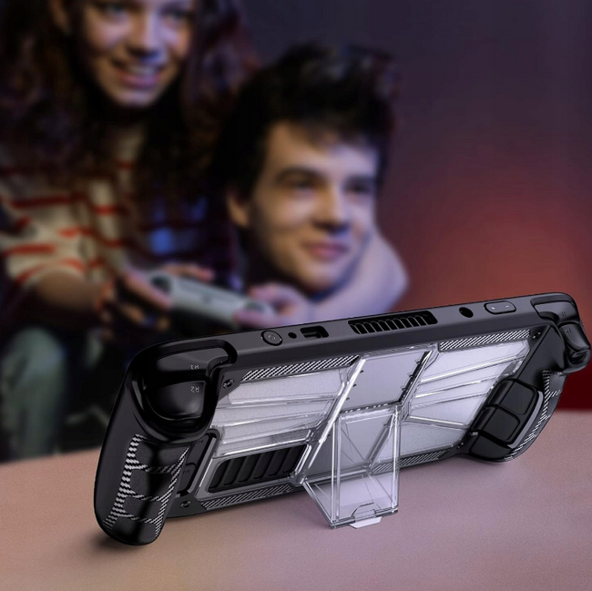 Etui Ochronne / Case do Valve Steam Deck - regulowana podstawka 4 poziomy
