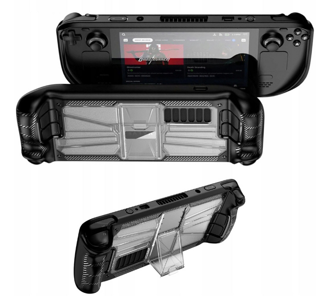 Etui Ochronne / Case do Valve Steam Deck - regulowana podstawka 4 poziomy