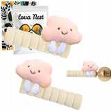 Zabezpieczenie na klamkę Lova Nest® - Chmurka różowa, 2 szt.