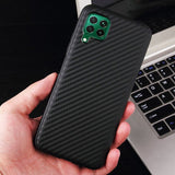 Etui Carbon Slim - Huawei P40 Lite - Czarny