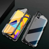 Etui Magnetyczne Dual Magneto - Samsung Galaxy A51 4G - Czarny