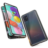 Etui Magnetyczne Dual Magneto - Samsung Galaxy A51 4G - Czarny