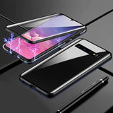 Etui Magnetyczne Dual Magneto - Samsung Galaxy S10+ - Czarny