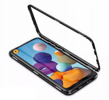 Etui Magnetyczne Dual Magneto - Samsung Galaxy A21S - Czarny