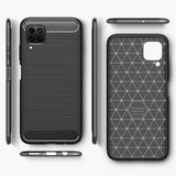 Etui Armor Carbon - Huawei P40 Lite - Czarny