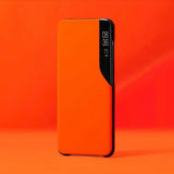 Etui Interaktywne X Flip - Xiaomi Redmi Note 8T - Pomarańczowy