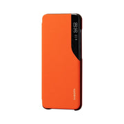Etui Interaktywne X Flip - Samsung Galaxy A21s - Pomarańczowy