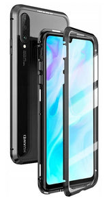 Etui Magnetyczne Dual Magneto - Huawei P30 Lite - Czarny