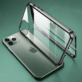 Etui Magnetyczne Dual Magneto - iPhone 12 Pro - Czarny