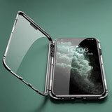 Etui Magnetyczne Dual Magneto - iPhone 12 Pro - Czarny