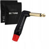 Betune® Wtyk kątowy Jack 6.3 mm - HQ Mono, pozłacany