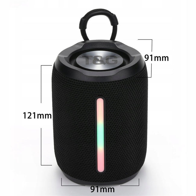 Głośnik Bezprzewodowy T&G TG679 - Bluetooth 5.3, 8W, Radio FM